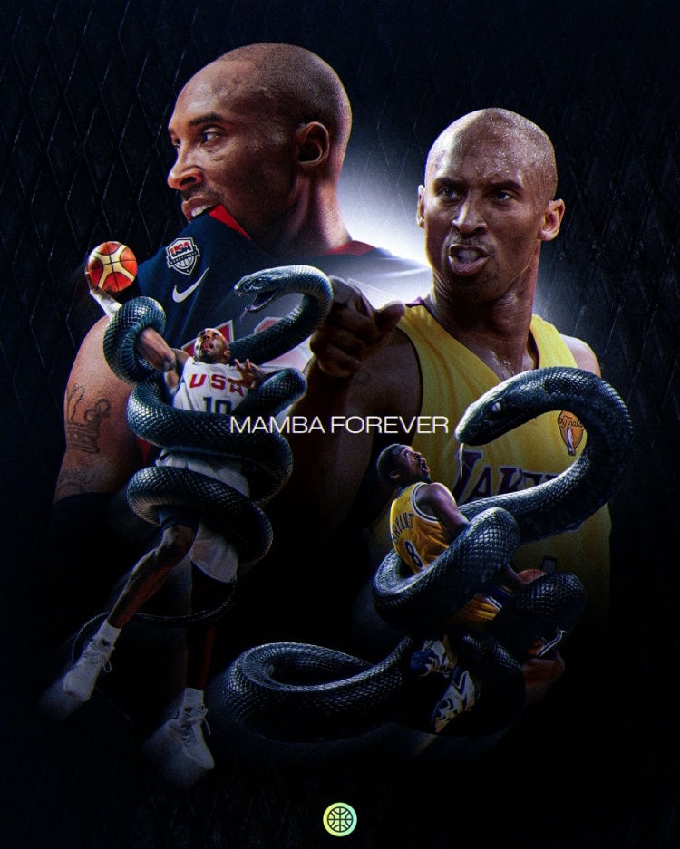 开云手机注册-科比&amp;Gigi逝世六周年！国际篮联晒照缅怀：永远的曼巴🐍