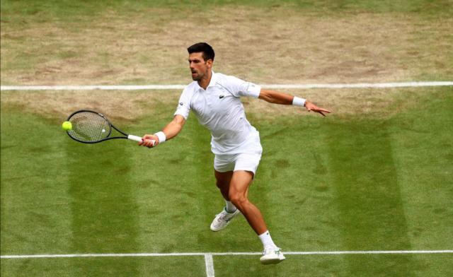 开云中国-状态低迷仍三盘过关 德约第10次晋级温网四强